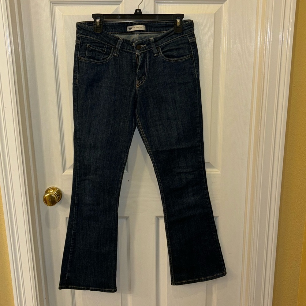Levi’s Superlow 518 Jeans Dark wash GUC